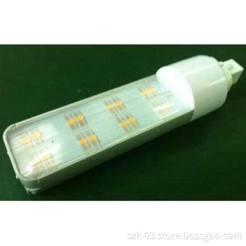 8W SMD3528 LED PL Lamp 4Pin G24